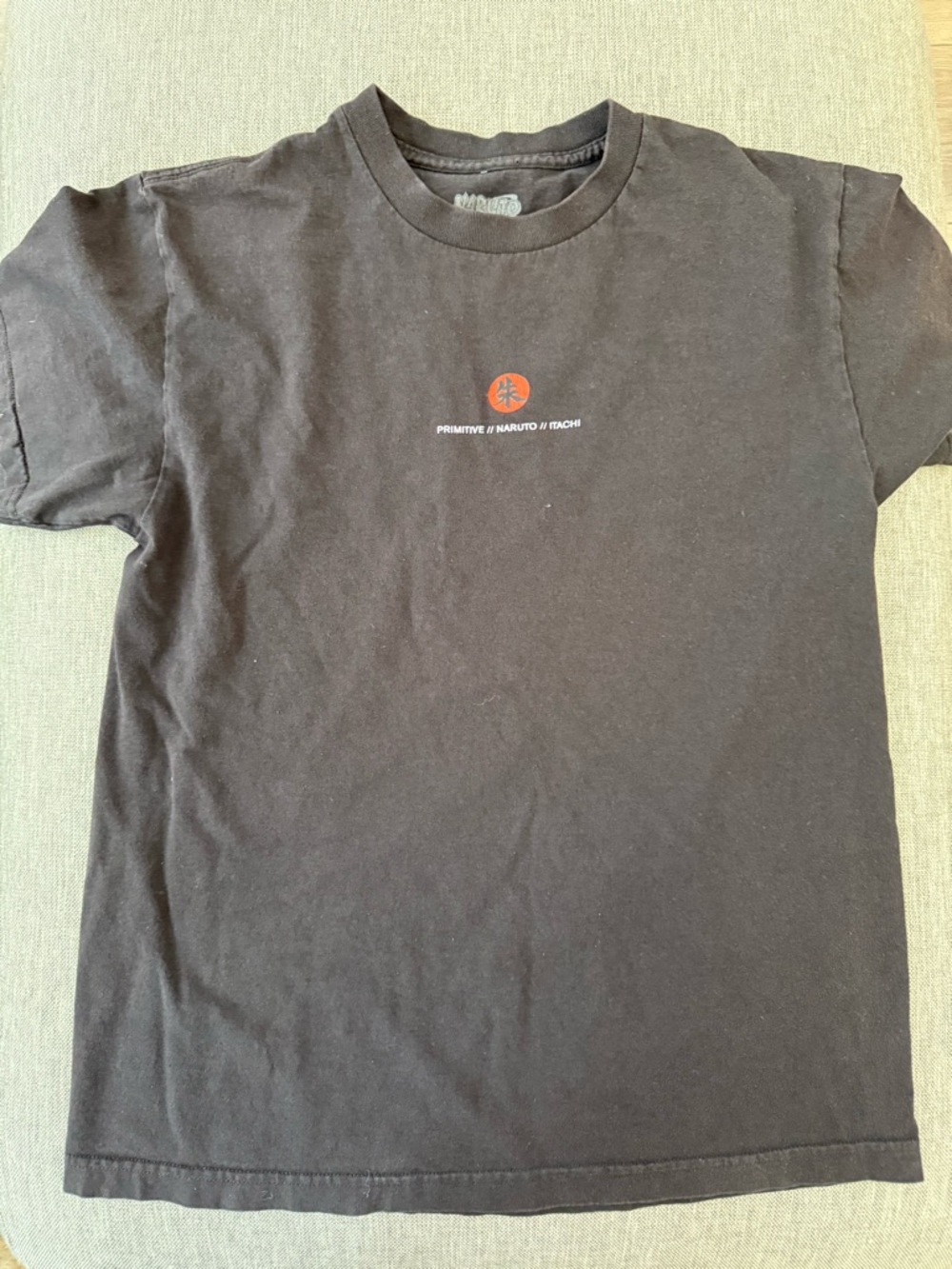 Primitive Black Naruto Itachi Graphic Tee